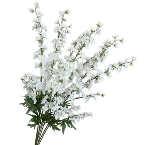 Nueva Llegada, Estilo Europeo, Pequeño Delphinium Artificial, Ajacis, Flor de Tacto Real, Decoración para Bodas, Bares y Salas de Estar - Product Image 4