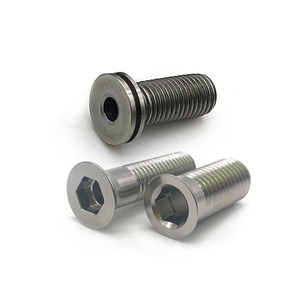 CNC gia công hệ thống phun nhiên liệu ô tô bu lông rỗng với Lỗ Phụ tùng ô tô - Product Image 1