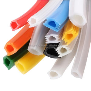 알루미늄 프로파일용 방진 8mm 10mm 6mm 슬롯 플라스틱 소프트 고무 PVC 실링 스트립 커버 씰 - Product Image 1