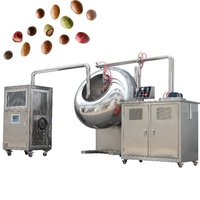 Nouvelle machine de recouvrement de chocolat au lait pour noisettes, amandes et pistaches, design original, haute capacité, longue durée de vie