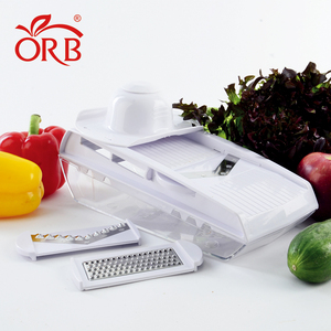 Muestra <span class=keywords><strong>gratis</strong></span> Útil Cocina herramienta multi-función de la mandolina cortadora de verduras con contenedor - Product Image 1