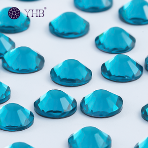 Хит продаж: стразы Hot-Fix (плоские) из стекла, круглые, размеры SS0, SS2, SS3, SS4, SS6 - Product Image 1