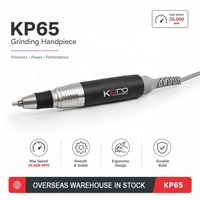 Micromoteur japonais 35000 PRM KP65 KP60, pièce à main pour ponceuse à ongles, contrôleur électrique, polisseuse de manucure pour UP200, stock local US