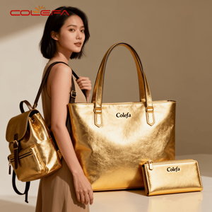 Colefa grande capacità <span class=keywords><strong>università</strong></span> giovane signora zaino borse d'oro portafoglio viaggi ultime borse importate <span class=keywords><strong>per</strong></span> le donne borse a tracolla - Product Image 2