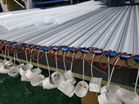 DC 12V T8 luz LED 0,60 m 2ft 4ft 12V T8 luz led 9W 18W DC LED fluorescente