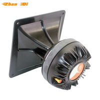 Tweeter de haute qualité 1200 Watts, aimant 21OZ, bobine vocale 1,75 pouce, 8 Ohm, haut-parleur à compression en aluminium 44 fils pour voiture