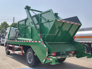 Foton Aumark 4x2 168HP 8cbm 8m3 Skip Loader Garbage Truck Hydraulic <b>Swing</b> Arm Waste Collection Truck with Removable Skip <b>Bin</b> - Product Image 4