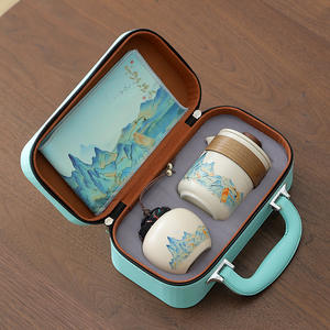 <b>Tea</b> Set Cultural and Creative <b>Gifts</b> Business Souvenir <b>Gift</b> Sets Corporate Event Small <b>Gifts</b> - Product Image 2