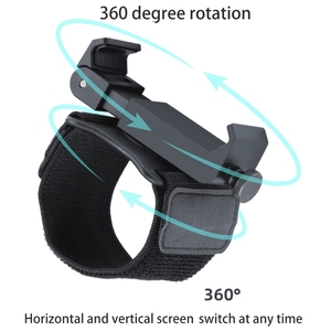 Universal Mobile <strong>Holder</strong> for Most Mobile Phone, Black Elastic Wristband Phone <strong>Holder</strong> for <strong>Iphone</strong> - Product Image 5