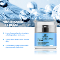 Crème pour le visage à la niacinamide pour les soins de la peau de marque privée dissolvant de points noirs au rétinol crème pour le visage blanchissante à la vitamine C avec logo personnalisé