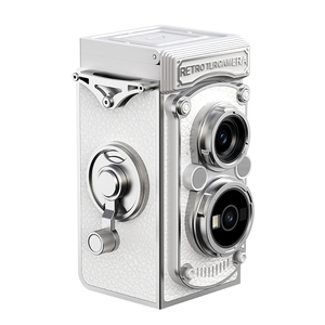 Cámara réflex retro <span class=keywords><strong>de</strong></span> doble lente 1080P con joystick manual, CCD, cámara digital compacta <span class=keywords><strong>de</strong></span> viaje para estudiantes <span class=keywords><strong>de</strong></span> nivel básico - Product Image 2