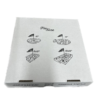 Boîte à pizza en papier kraft personnalisée de haute qualité, 254x254 mm, différentes tailles, logo client, boîte à pizza pas chère