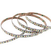 Bande LED COB SMD sans points DC 12V PVC IP65 RGB/RGBW 8mm/10mm découpable, CRI 90 élevé, lumière douce avec télécommande et contrôle par application PCB