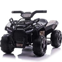 Voiture électrique tout-terrain pour enfants, buggy de plage en plastique à quatre roues, véhicule à batterie rechargeable pour les enfants de 2 à 6 ans