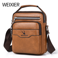 Sac bandoulière messager homme minimaliste vintage classique rétro de haute qualité avec logo personnalisé, très demandé