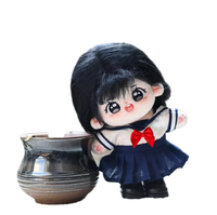 Peluche personnalisée en coton doux, mini poupée Kpop Idol, jouet en peluche personnalisable, adorable petite figurine, cadeau délicat et mignon à collectionner