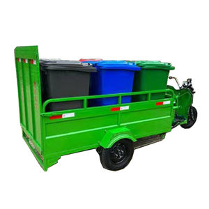 Poubelle électrique à trois roues soulevant la collecte de déchets de camion et <span class=keywords><strong>le</strong></span> véhicule de transfert pour la petite zone - Product Image 3