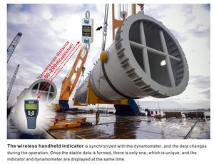 Dinamômetro Sem Fio GWD200 para Teste de Tração com Célula de Carga para Monitoramento de Carga em Viga de Espalhamento 150T 200T - Product Image 6