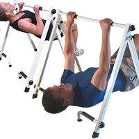 Portable Pull-up Bar Fitness Machine Travail Dos Biceps et Avant-Bras Musculation Entraînement Push-Pull 5 Minutes