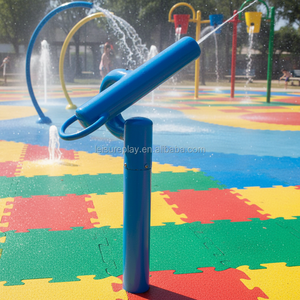 Canon à eau rotatif de dessin animé en gros pour enfants, équipement de jeu aquatique pour piscine et parc aquatique - Product Image 5