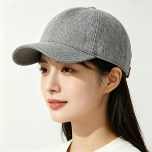 Gorra de Béisbol de Lona Resistente al Agua de Estilo Italiano de Lujo, 6 Paneles, Hebilla Metálica, Correa Trasera Ajustable, Color Marrón Sólido, Unisex, para Exteriores - Product Image 1