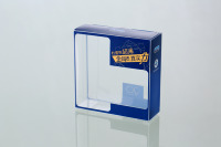 Production personnalisée de boîtes en plastique PVC transparent recyclable pour les articles de première nécessité, emballage pliable imprimé