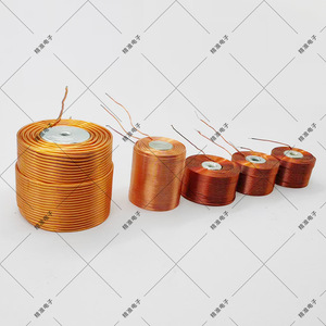 ขดลวดแม่เหล็กยกตัวแบบแม่นยำ 8*19 ขดลวดทองแดงสีแดงสำหรับของเล่น โดรน อุปกรณ์อิเล็กทรอนิกส์ ชาร์จไร้สาย - Product Image 1