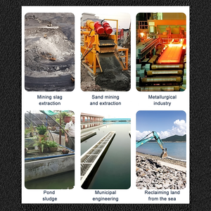 Pompa per fango diesel per dragaggio e aspirazione sabbia, piccola pompa per fango, pompa per acqua in ferro per impieghi gravosi, pompa per sabbia diesel - Product Image 6