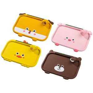 BAVISS OEM Sweet Animal Style Accessoires de tableau de bord de voiture Tapis antidérapant essentiel pour gérer le stationnement du téléphone et du campus - Product Image 1