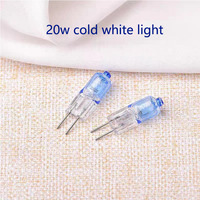 Transparent 12V G4 Ampoule Halogène 10W 20W 2 Pieds Blanc Chaud Lampe Halogène Puck Lustre Paysage Lumière Électronique Accessoires