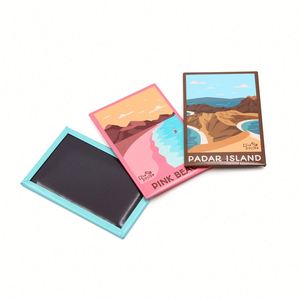 Hot Selling Refrigerator Items Custom Design Indonesia Bali Beach Souvenir Gift Tin <b>Fridge</b> Magnet - Product Image 4