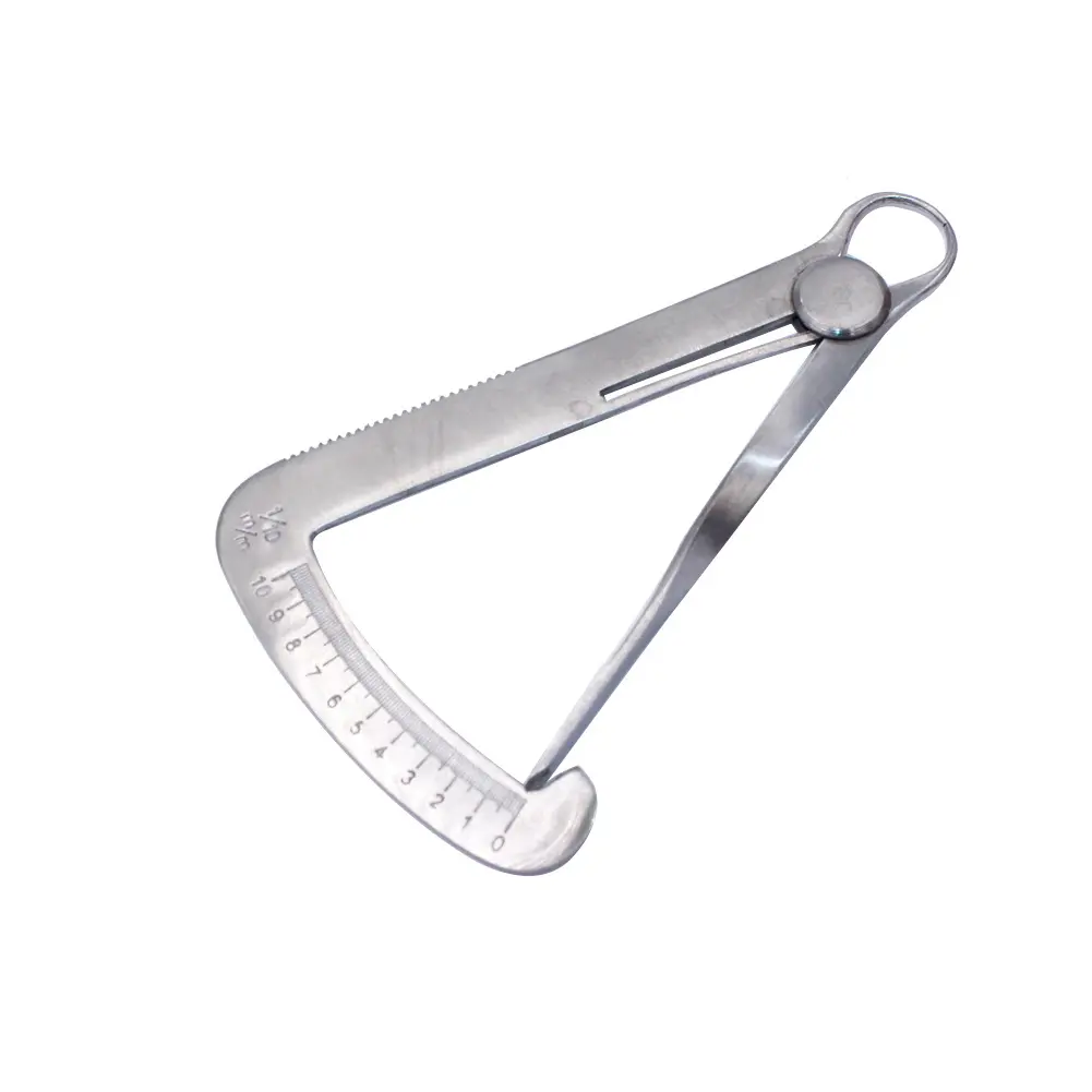 Widely Used Superior Quality 0.1cm Thickness Measure Stainless Steel Metal Wax Dental Caliper Gauge Vernier Calipers