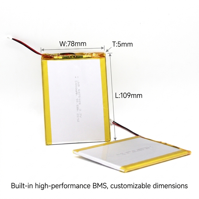 High Capacity 5000mAh 3.7V China Factory Rechargeable Lipo Batteries for Access Card
