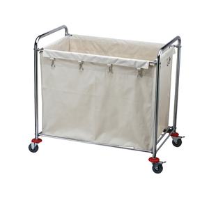 Carrello per Bucato Resistente <span class=keywords><strong>O</strong></span>-Cleaning con Ruote e Borsa Rimovibile, Organizzatore per Biancheria, Cesto Portabiancheria con Ruote - Product Image 1