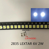 1000PCS FOR LEXTAR maintenance Konka Changhong Amoi LCD TV backlight LED strip lights 1210 3528 2835 SMD LED beads 6V