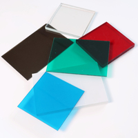 Panneaux plats en polycarbonate massif de 4 mm, style design moderne, prix direct usine, pour applications hôtelières