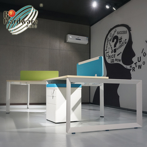 Nội Thất Văn Phòng Thời Trang Hiện Đại Bàn Làm Việc Khung Kim Loại Bằng Thép - Product Image 3