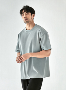 High Quality Casual <b>Plain</b> Men's Oversize T-shirts Comfortable Classic Cotton Mens <b>Tshirts</b> Lightweight <b>White</b> T Shirt For Men - Product Image 5