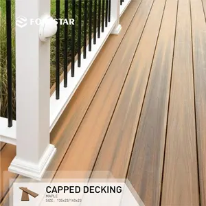 New low-maintenance composite DuraLife Decking durable and sustainable decking synthetic outdoor floor for outdoor living spaces