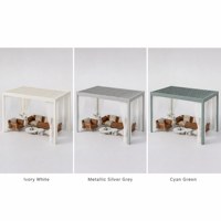 Pergola bioclimatique de luxe robuste en aluminium thermolaqué, à lames orientables, étanche, écologique, tailles personnalisées disponibles