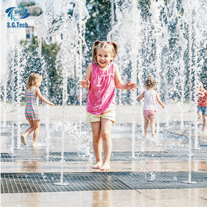 <span class=keywords><strong>Fontaine</strong></span> musicale sèche programmable à LED, <span class=keywords><strong>fontaine</strong></span> de sol commerciale en acier inoxydable, installation facile, design moderne, 110-230V, pour usage public - Product Image 1
