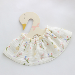 Nouveau-né fille coton bavoirs festonnés pour bébés collier manger bavoirs à bulles élastiques produits pour bébés bavoirs - Product Image 2
