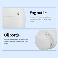 Diffuseur d'huiles essentielles au plafond Saintdeland 100-240V, machine à odeur contrôlée par application de 250ml