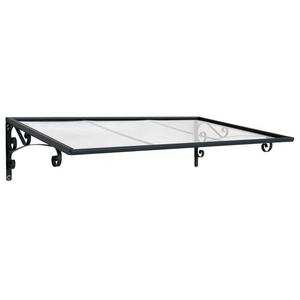 Auvent de porte d'extérieur personnalisé, gazébo classique, cadre transparent, protection contre les UV, abri de porte - Product Image 2