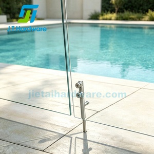 Butée <span class=keywords><strong>de</strong></span> porte en verre en acier inoxydable, type verre-plancher, avec goupille <span class=keywords><strong>de</strong></span> verrouillage pour <span class=keywords><strong>portail</strong></span> <span class=keywords><strong>de</strong></span> piscine en verre sans cadre - Product Image 5