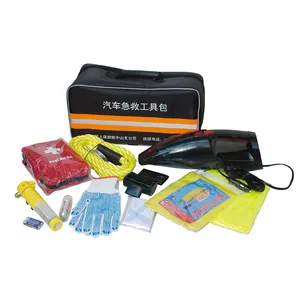 First aid vehicle Roadside Assistance kits emergency survival tool box