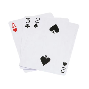 การ์ดเล่นคริกเก็ตสำหรับเล่นเกมแบบดิจิทัลพร้อมพิมพ์ลาย MTG gyt นิ้วพร้อมชิป (ชุดละ<span class=keywords><strong>2</strong></span>ชิ้นในกล่อง) - Product Image 2