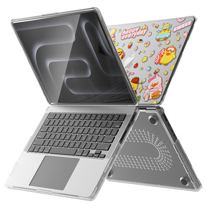 Doorzichtige Harde Hoes Voor <span class=keywords><strong>Macbook</strong></span> 16 Pro 14 Pro 2023 A2779 A2780 A2442 Beschermend Voor <span class=keywords><strong>Macbook</strong></span> <span class=keywords><strong>Pro14</strong></span> M3 Hoesje - Product Image 5