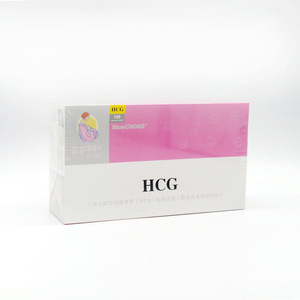 Tiras Reactivas de HCG Blue Cross, 100 Unidades Individuales, 3mm, Para Uso Materno-Femenino - Product Image 2