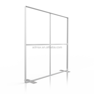 Admax Tùy Chỉnh In Hai Mặt Backlit/Cạnh Ánh Sáng <span class=keywords><strong>LED</strong></span> Vải Không Khung Nhôm Hồ Sơ Ánh Sáng Hộp Khung Quảng Cáo Ánh Sáng Hộp - Product Image 4